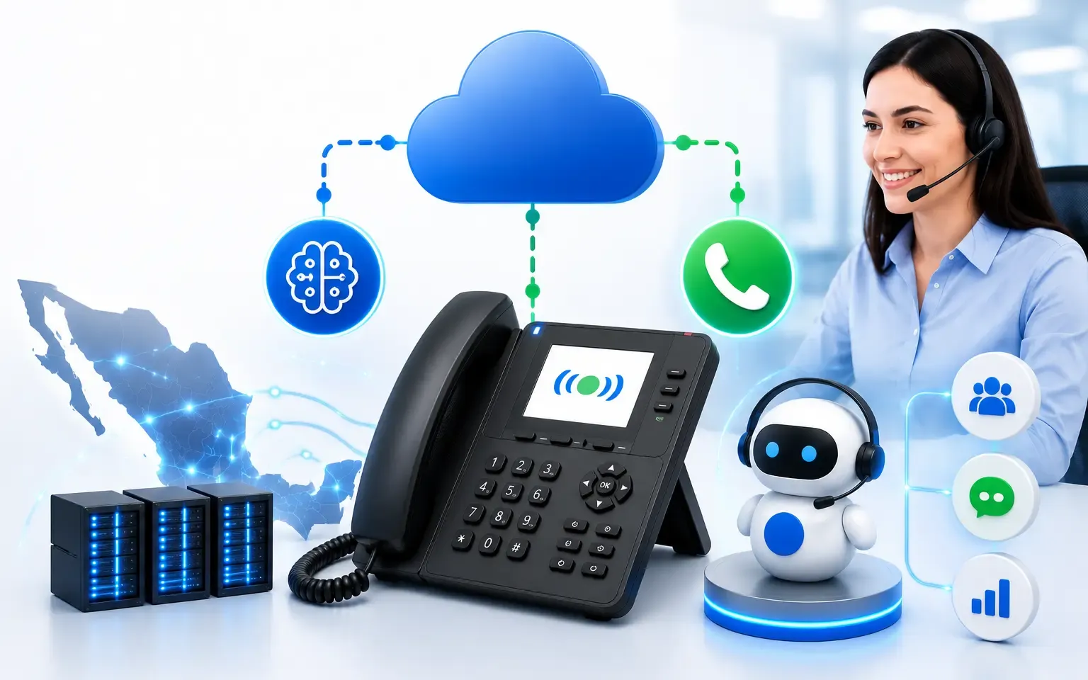 Troncal SIP para agentes telefónicos con IA en México: guía completa para optimizar tu atención al cliente